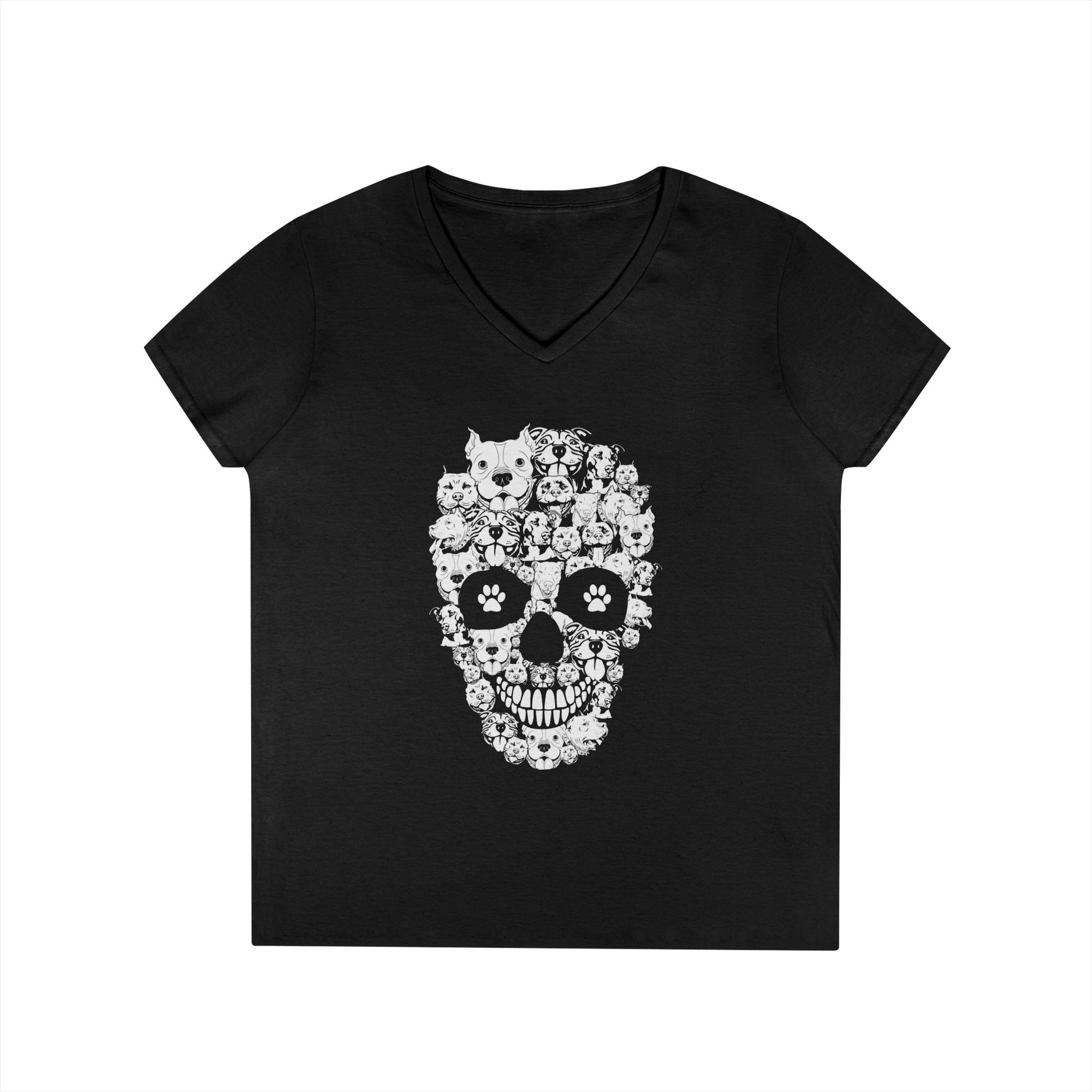 PitBull Skull™ V-Neck Tee