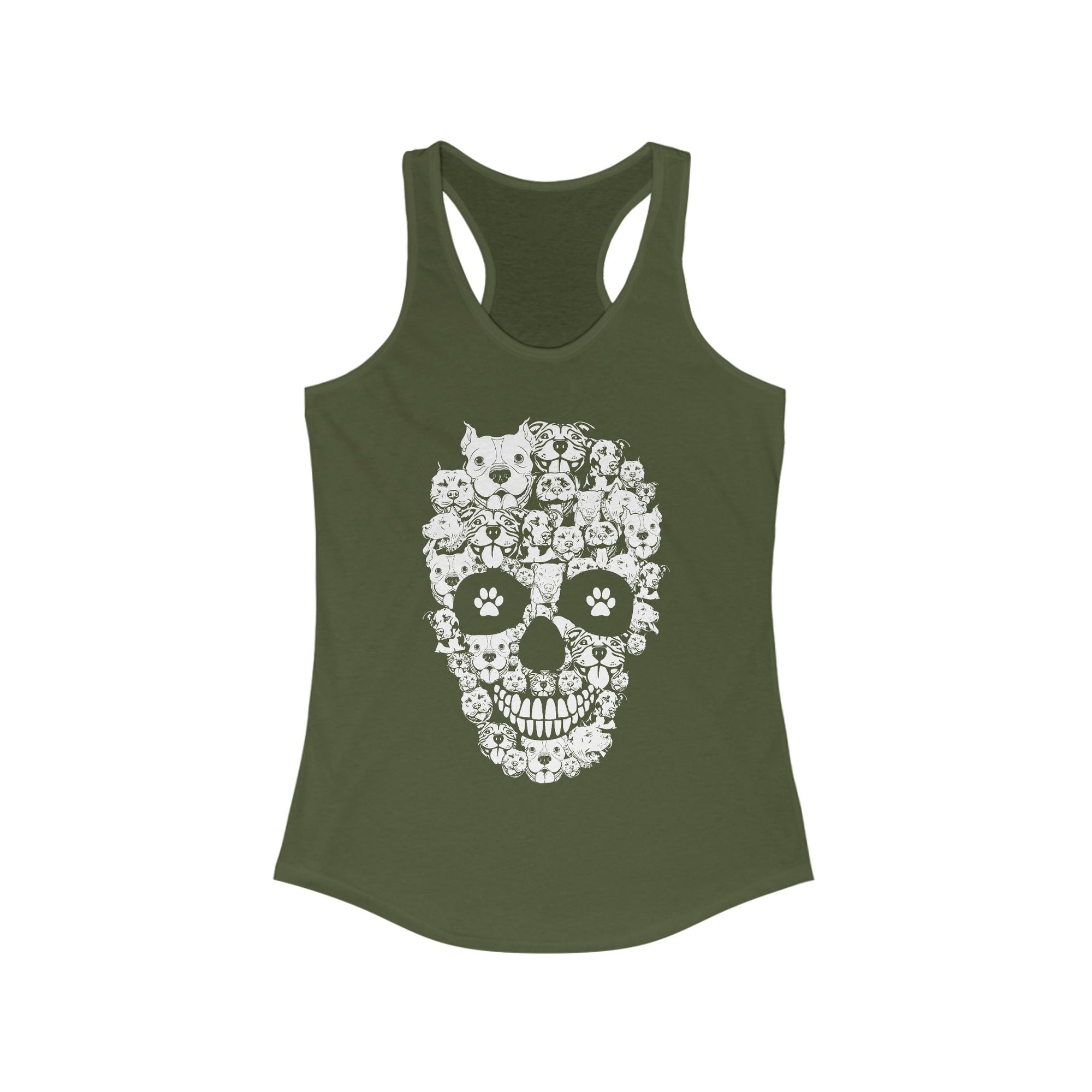PitBull Skull™ Racerback Tank Top