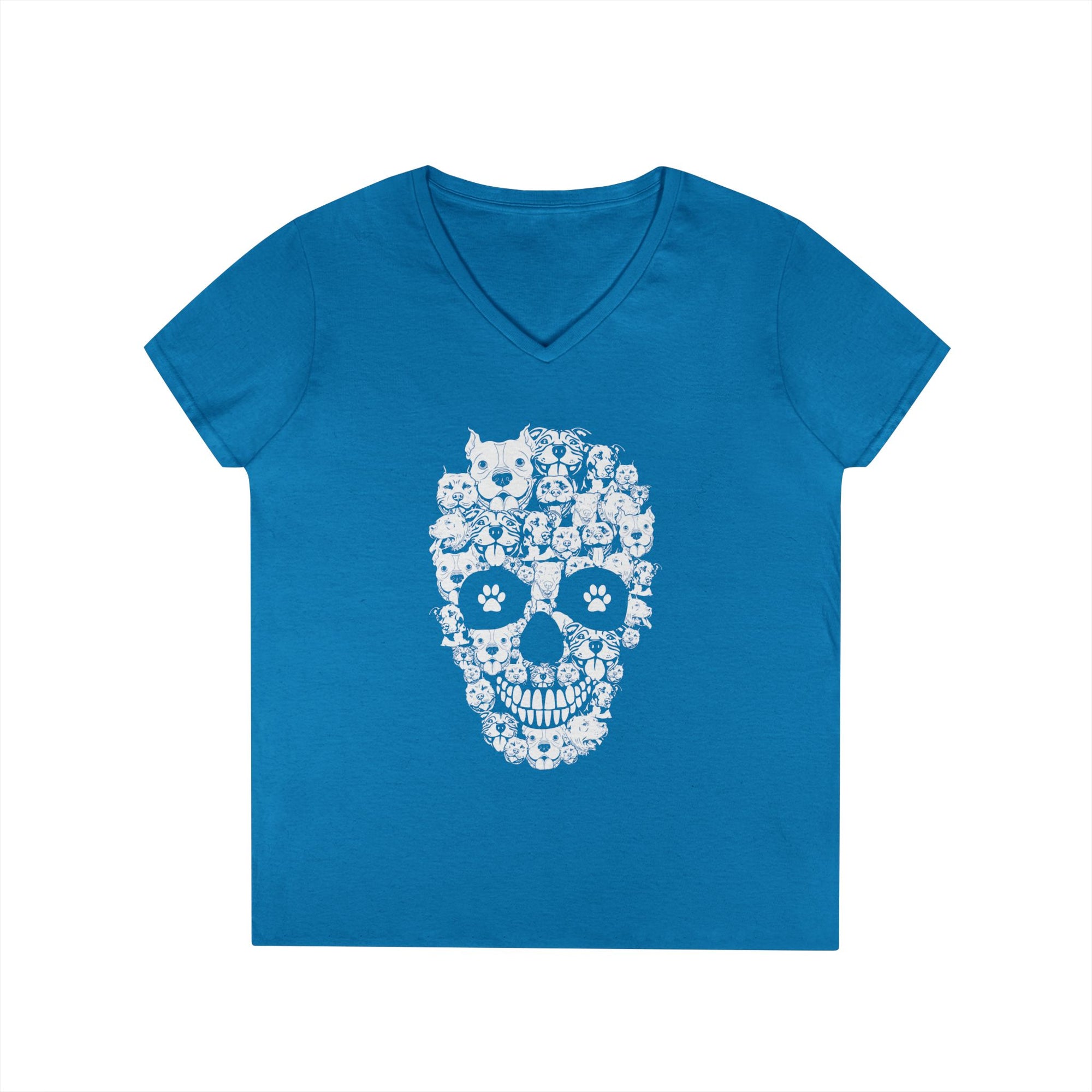 PitBull Skull™ V-Neck Tee