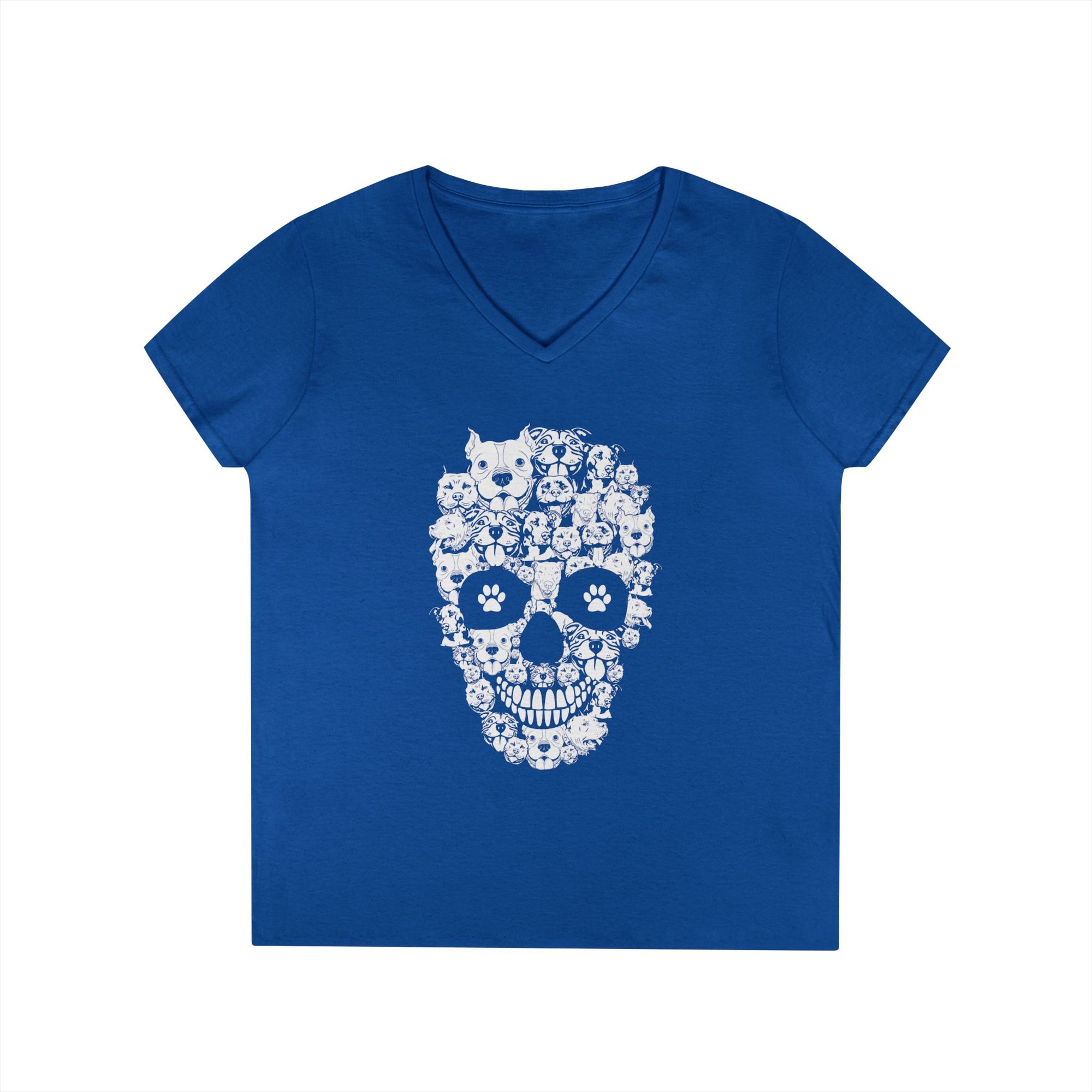 PitBull Skull™ V-Neck Tee