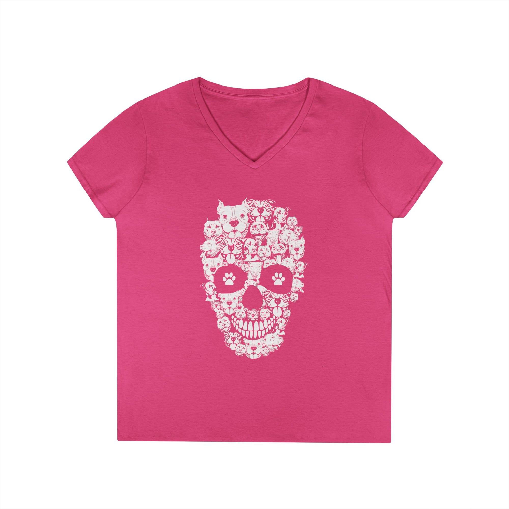 PitBull Skull™ V-Neck Tee
