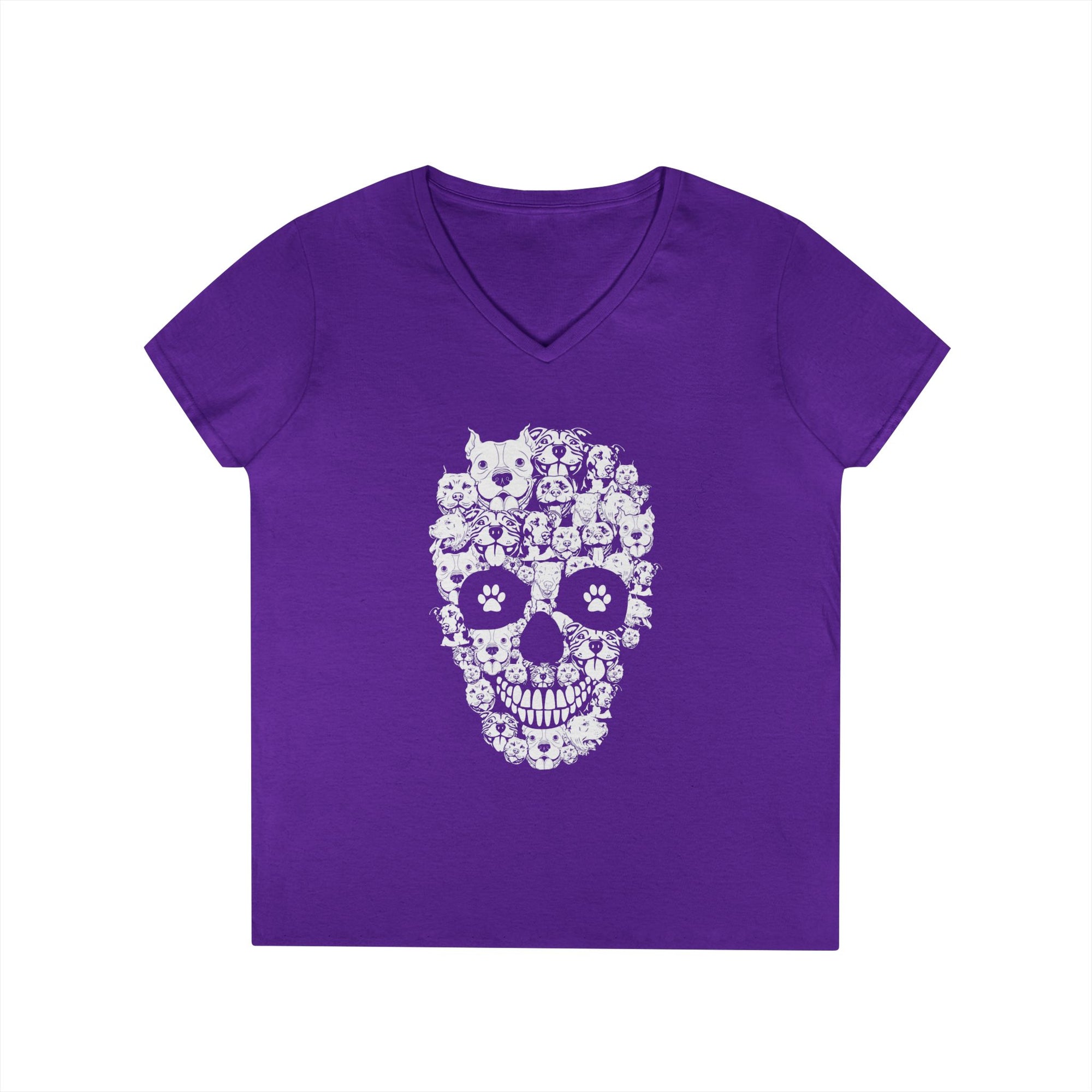 PitBull Skull™ V-Neck Tee