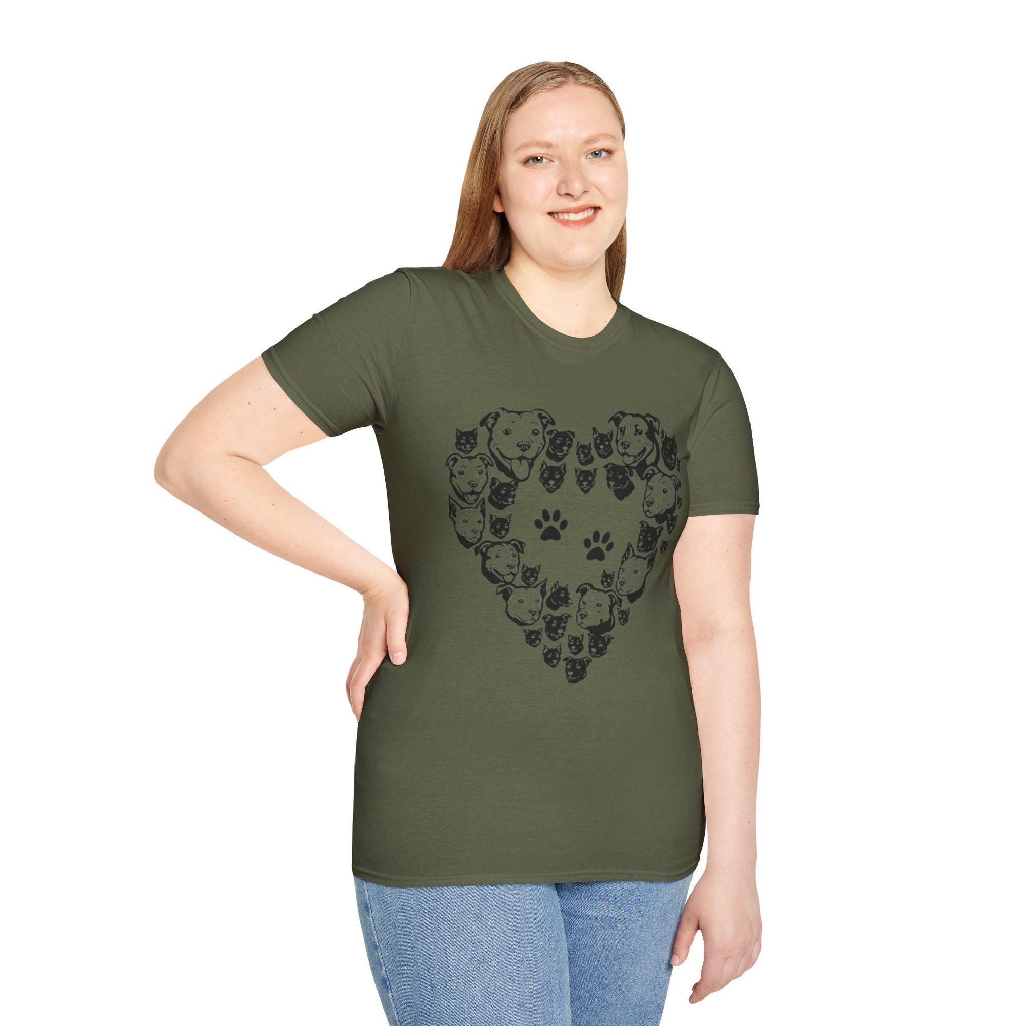 Pittie Heartbeat™ Unisex Tee