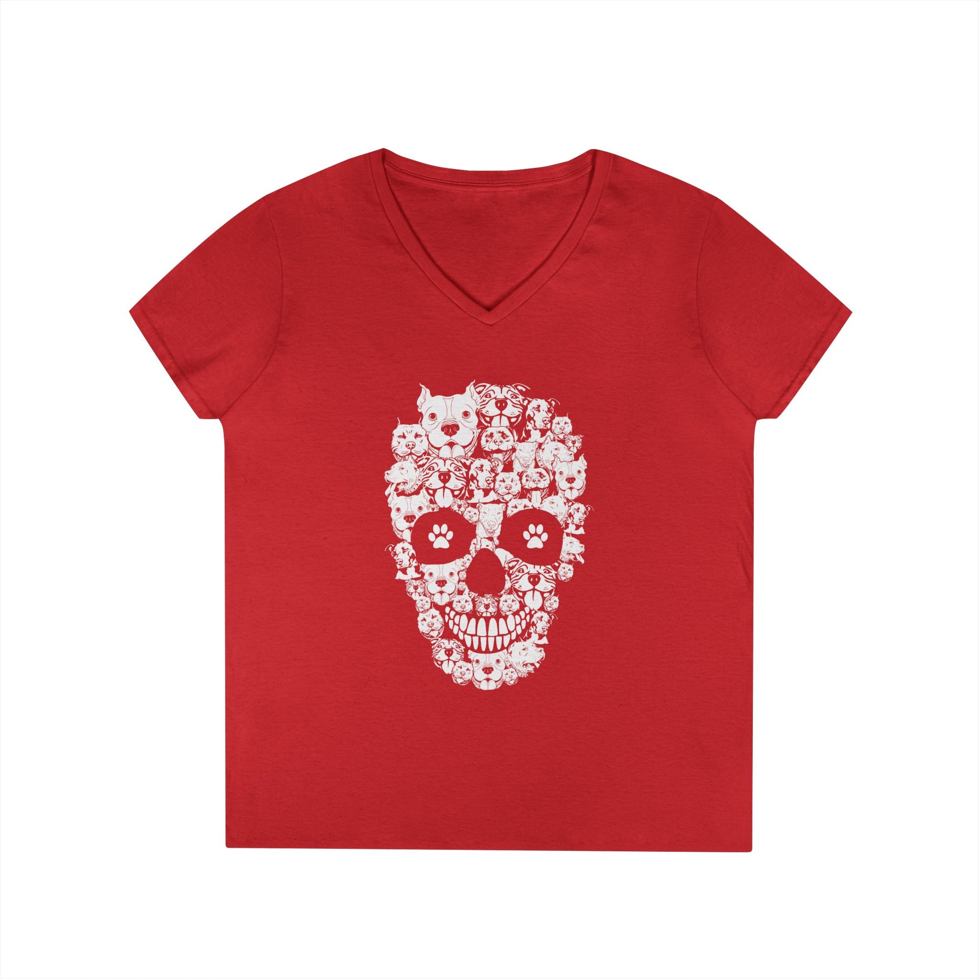 PitBull Skull™ V-Neck Tee