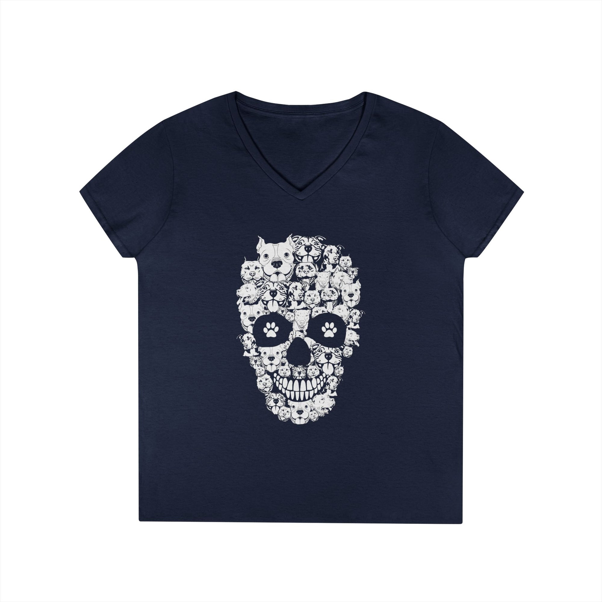 PitBull Skull™ V-Neck Tee