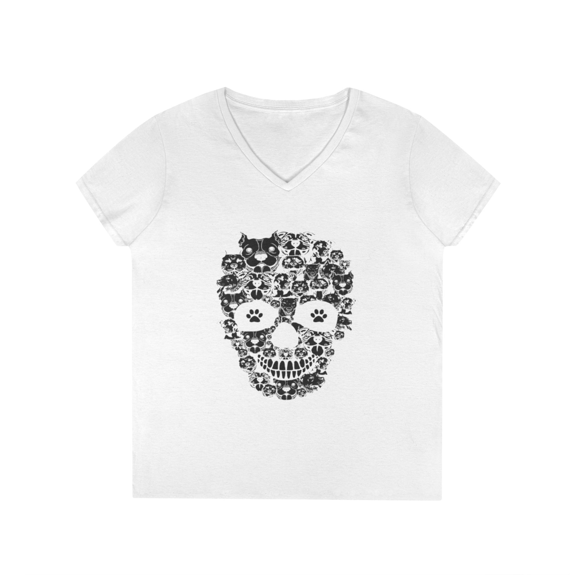 PitBull Skull™ V-Neck Tee